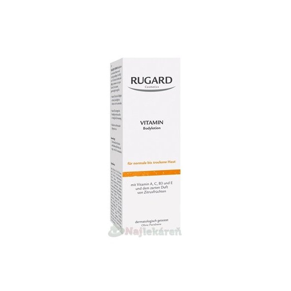 RUGARD vitamínové telové mlieko 200ml