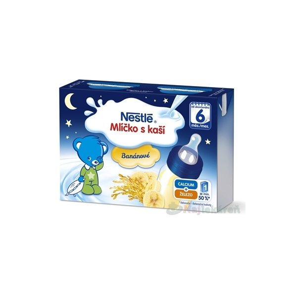 Nestlé Mliečko s kašou BANÁNOVÉ