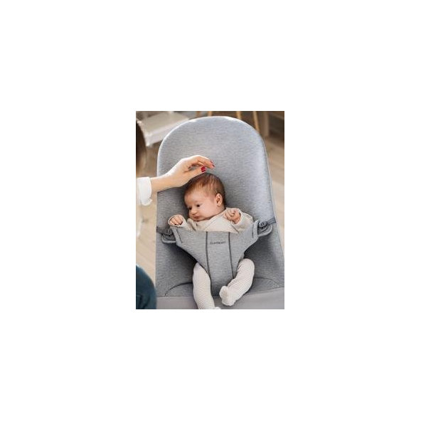 BABYBJÖRN Lehátko Bliss Light Grey 3D Jersey