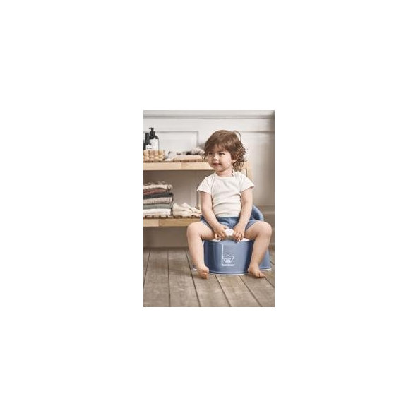 BABYBJÖRN Nočník křesílko Deep Blue/White