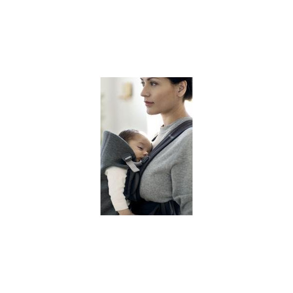 BABYBJÖRN Nosič Mini Dark Grey, 3D Jersey