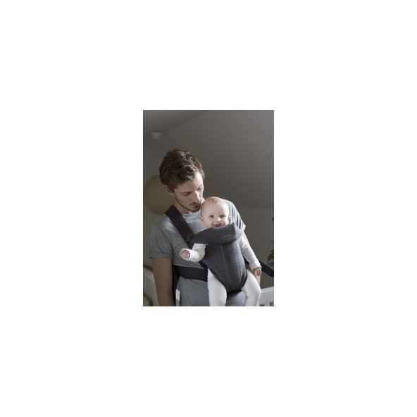 BABYBJÖRN Nosič Mini Dark Grey, 3D Jersey