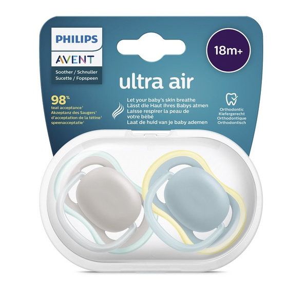 Philips AVENT Cumlík Ultra air neutral 18m+ 2 ks