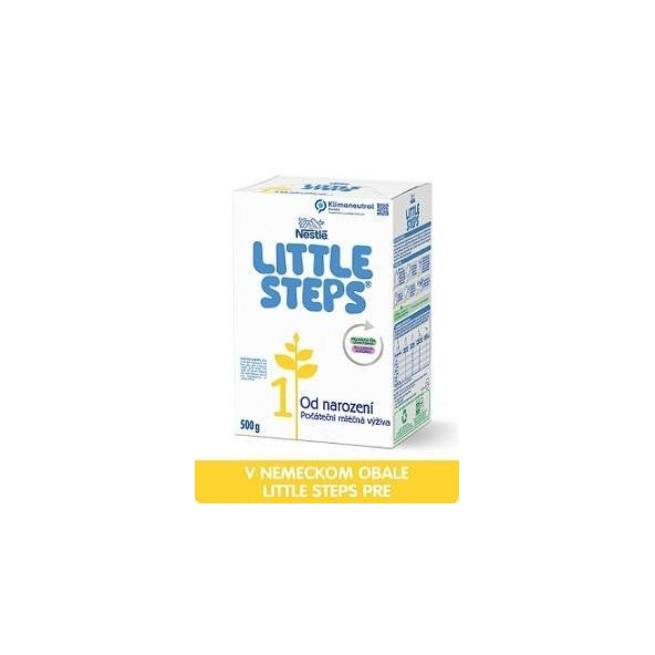 LITTLE STEPS 1 počiatočná mliečna dojčenská výživa (od narodenia) 1x500 g