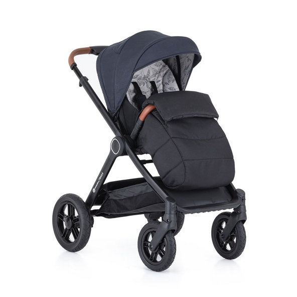 PETITE&MARS Kočík kombinovaný 2v1 Trails Anthracite Blue