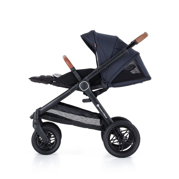 PETITE&MARS Kočík kombinovaný 2v1 Trails Anthracite Blue