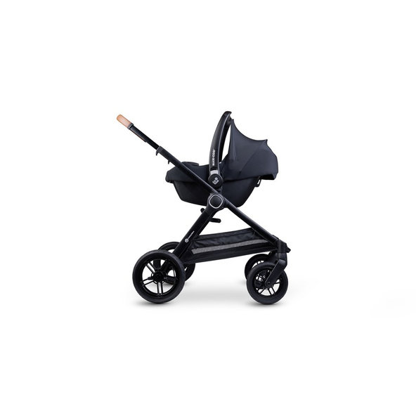 PETITE&MARS Kočík kombinovaný 2v1 Trails Anthracite Blue