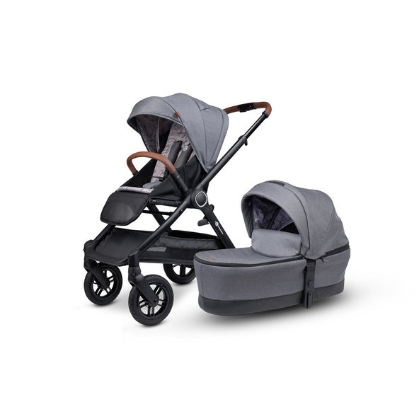 PETITE&MARS Kočík kombinovaný 2v1 Trails Ultimate Grey
