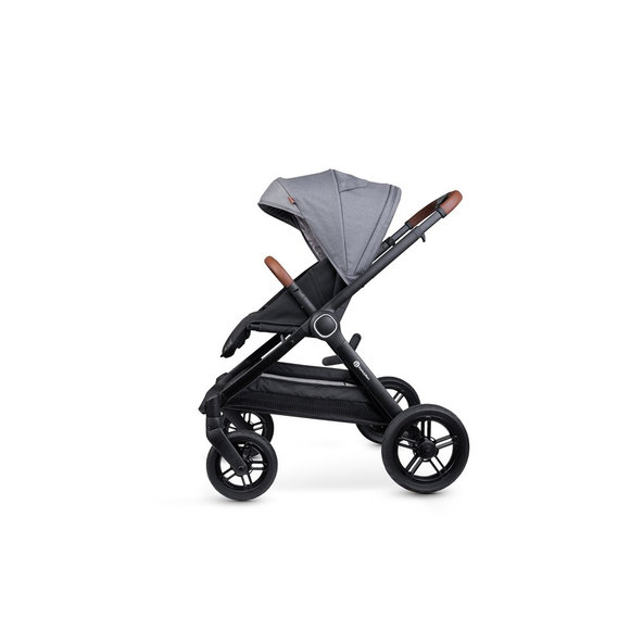 PETITE&MARS Kočík kombinovaný 2v1 Trails Ultimate Grey