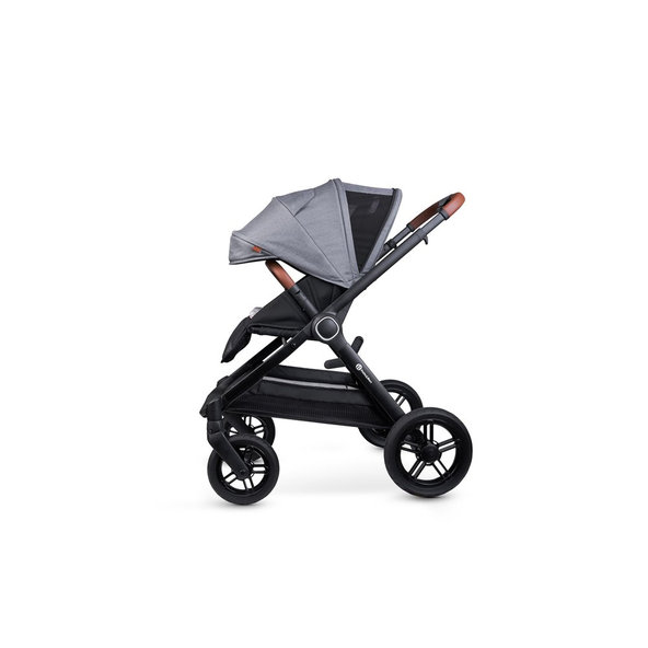 PETITE&MARS Kočík kombinovaný 2v1 Trails Ultimate Grey