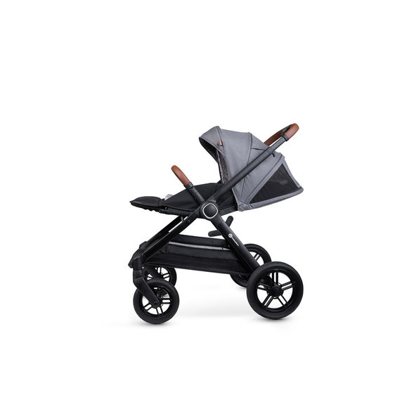 PETITE&MARS Kočík kombinovaný 2v1 Trails Ultimate Grey