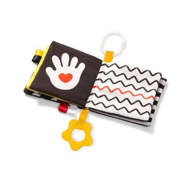 BABYONO Knižka na hranie My Contrast book