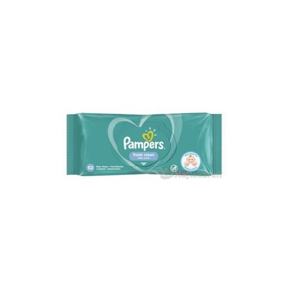 PAMPERS Baby Wipes Fresh Clean vlhčené obrúsky XXL pack 6x80 (480ks)