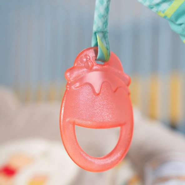 BRIGHT STARTS Lehátko vibrujúce s melódiou Winnie the Pooh Dots & Hunny 0 m+, do 9 kg