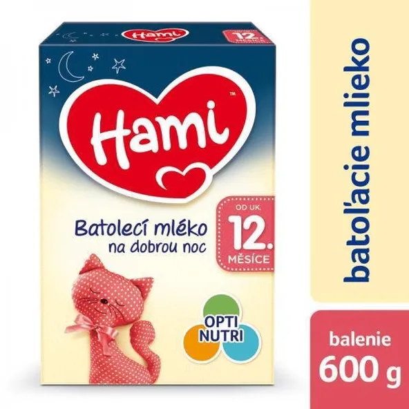 HAMI Batoľacie mlieko Na dobrú noc (od ukonč. 12 m) 1x600g