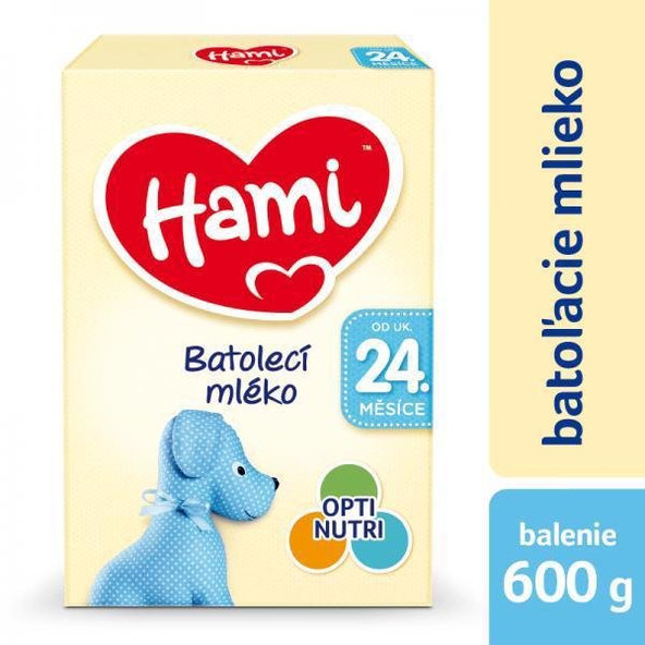HAMI Batoľacie mlieko (od ukonč. 24 m) 1x600g