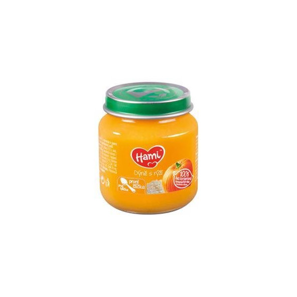 HAMI Tekvica s ryžou (125 g) - zeleninový príkrm