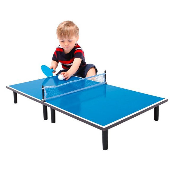 BINO Tenis stolný, modrý