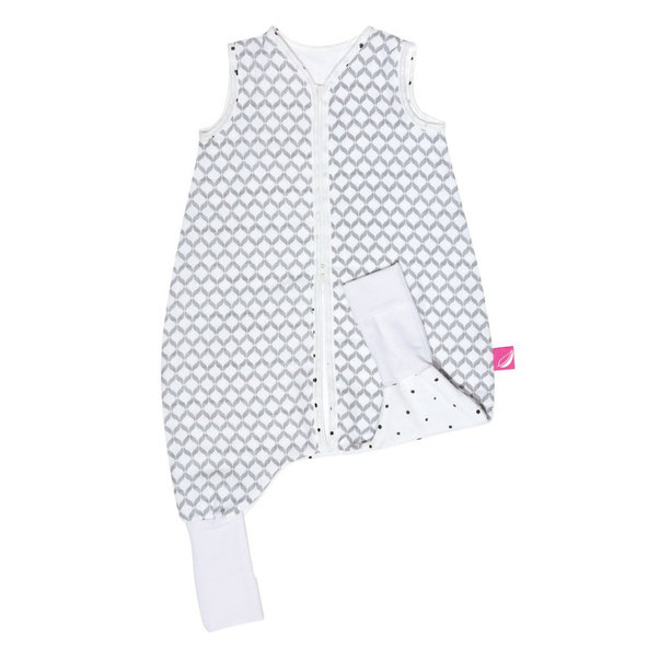 MOTHERHOOD Vak spací mušelínový s nohavicami Grey Classics 1-1,5 r 0,5 tog