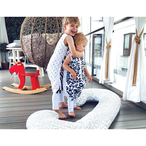 MOTHERHOOD Vak spací mušelínový s nohavicami Grey Classics 1-1,5 r 0,5 tog