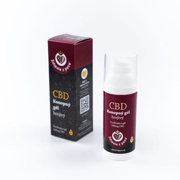 Zdravie z pece CBD Konopný gél hrejivý emulzný 1x50 ml