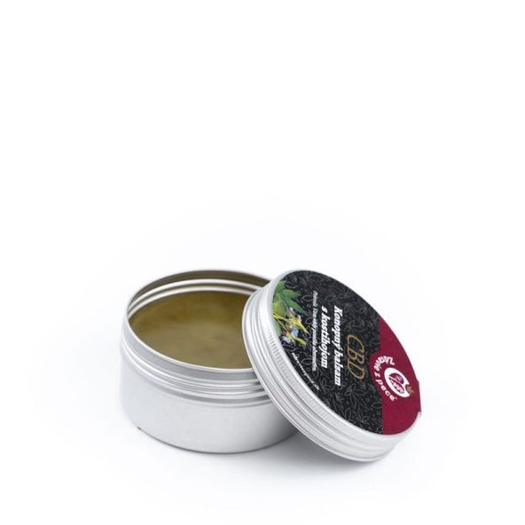 Zdravie z pece CBD Konopný balzam s kostihojom ručne vyrábaný 1x80 ml