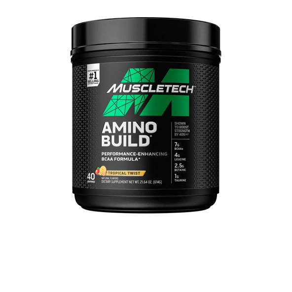 Amino Build - MuscleTech, tropical twist, 614g
