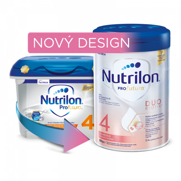 Nutrilon 4 Profutura Duobiotik batoľacie mlieko v prášku (24+ mesiacov), 800g