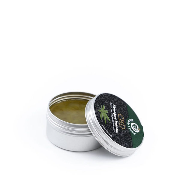 Zdravie z pece CBD Konopný balzam, ručne vyrábaný, 1x80 ml