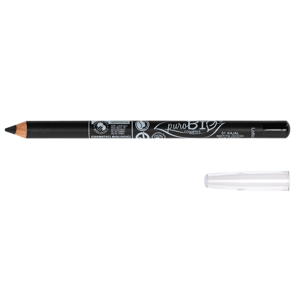 Ceruzka na oči Čierna puroBIO 1.3g