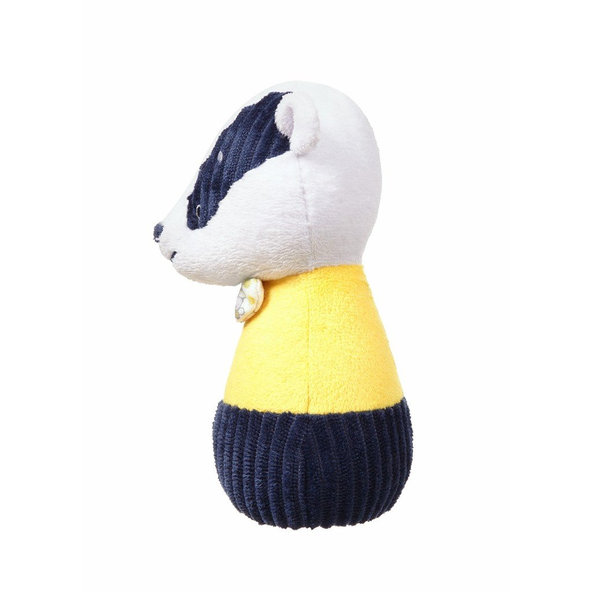 BABYONO Hračka kolky plyšove jazvec Edmund set 4 ks, 3m+