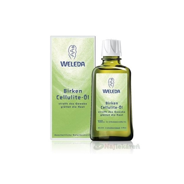 WELEDA Brezový olej na celulitídu, 100 ml