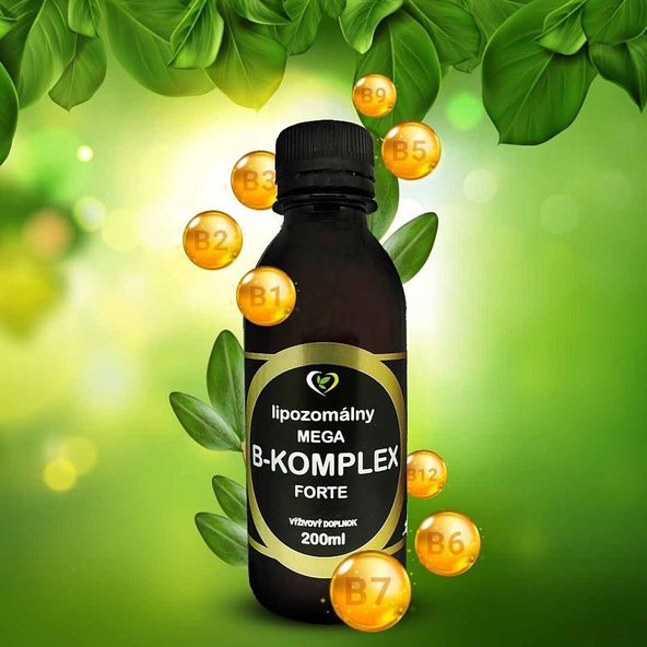 Zdravý svet Lipozomálny MEGA B-KOMPLEX forte 200 ml