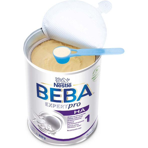 BEBA EXPERT pro HA 1, počiatočná mliečna výživa ( od narodenia) 1x800 g