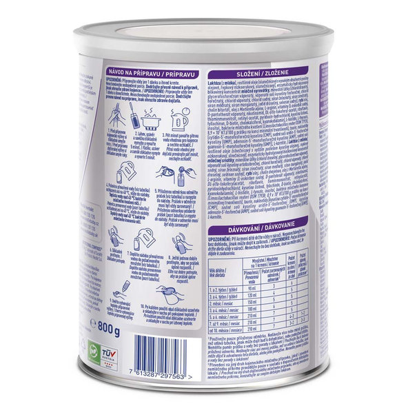 BEBA EXPERT pro HA 1, počiatočná mliečna výživa ( od narodenia) 1x800 g