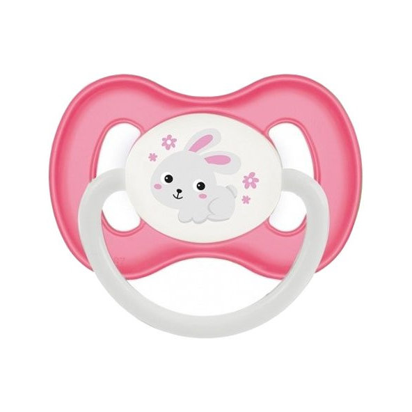 CANPOL BABIES Cumlík kaučukový čerešnička 6-18m Bunny & Company - ružová