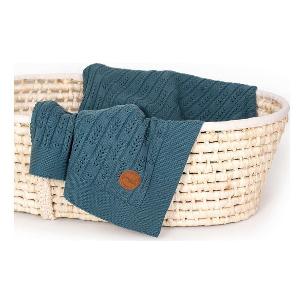 CEBA Deka pletená v darčekovom balení 90 x 90 Rybia kosť Malibu