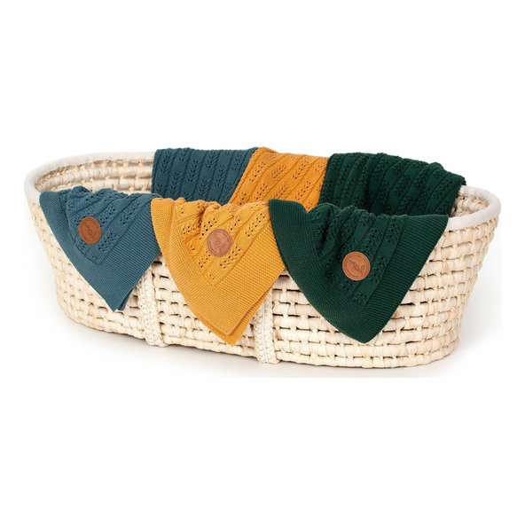 CEBA Deka pletená v darčekovom balení 90 x 90 Rybia kosť Malibu