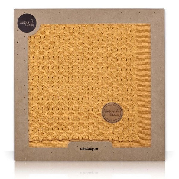 CEBA Deka pletená v darčekovom balení 90 x 90 Vlny Peru