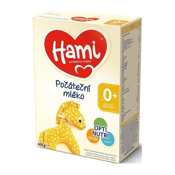 HAMI Počiatočné dojčenské mlieko (od narodenia), 1x600 g