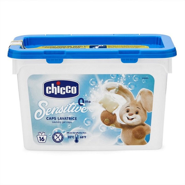 Kapsuly pracie gélové Chicco Sensitive,16ks