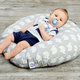CHICCO Cumlík Physio Comfort silikónový chlapec - macko/bodky 2 ks, 2-6 m