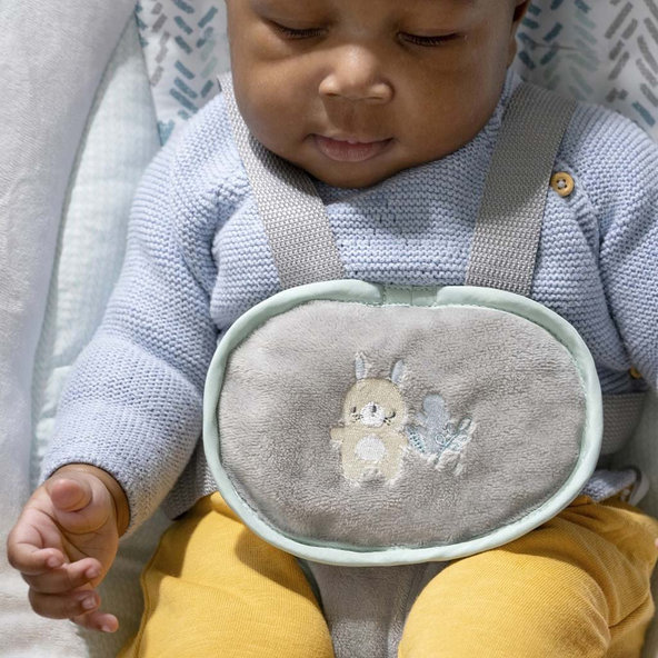 INGENUITY Hojdačka vibrujúca s melódiou USB Dual-Direction AnyWay Sway™ Spruce™ 0+, do 9 kg