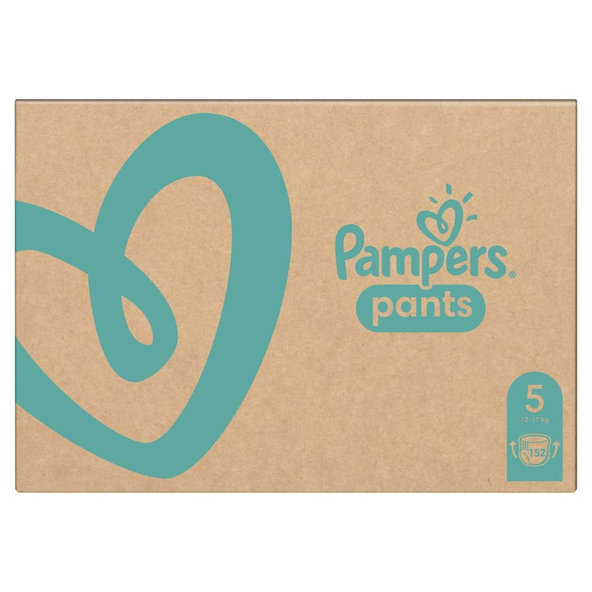 PAMPERS Pants 5 Active Baby Dry 152 ks (11-18 kg) MESAČNÁ ZÁSOBA - plienkové nohavičky