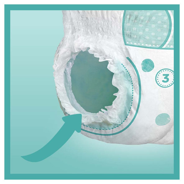 PAMPERS Nohavičky plienkové Active Babydry 4+ MAXI+ 9-15kg 50ks Jumbo Pack