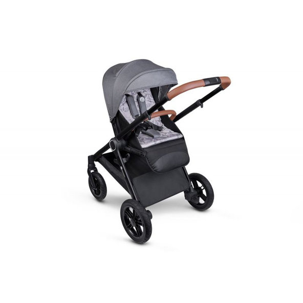 PETITE&MARS Kočík kombinovaný 2v1 Trails Ultimate Grey