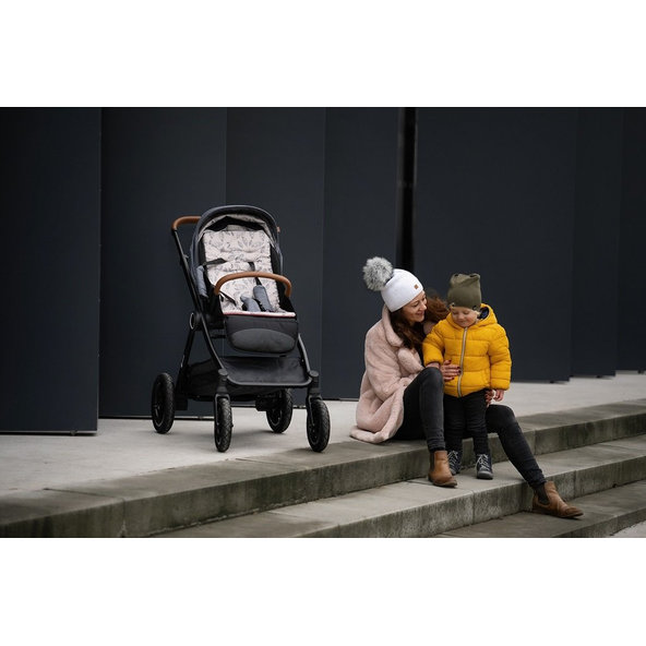 PETITE&MARS Kočík kombinovaný 2v1 Trails Ultimate Grey