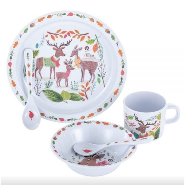 PETITE&MARS Miska melamínová - jeleň