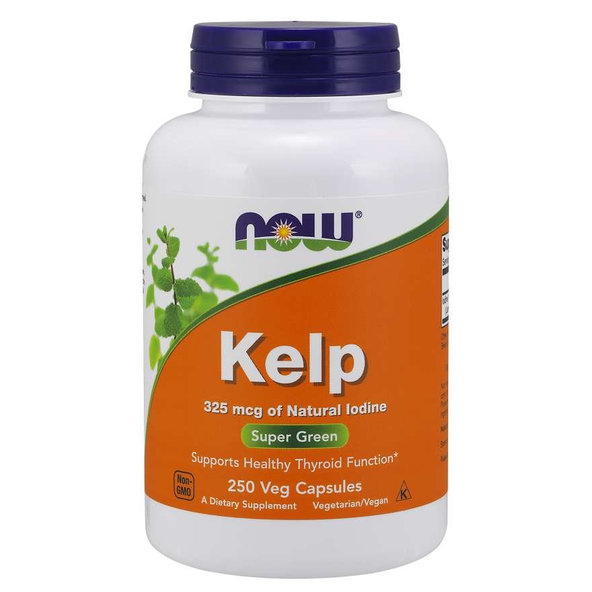 Jód extrakt z kelpu 325 mcg - NOW Foods, 250cps