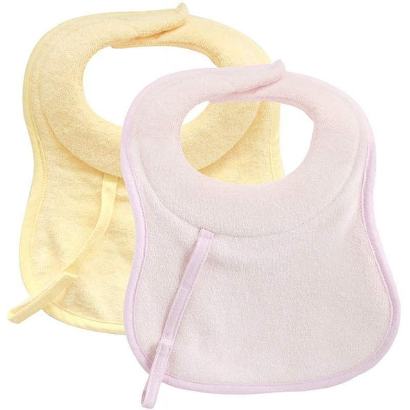 Podbradník bavlnený dojčenský, 2ks - dievča
